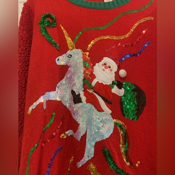 Ladies Sz 1X Christmas sweater - Picture 2 of 2